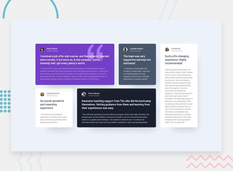 Frontend Mentor | Building responsive layouts