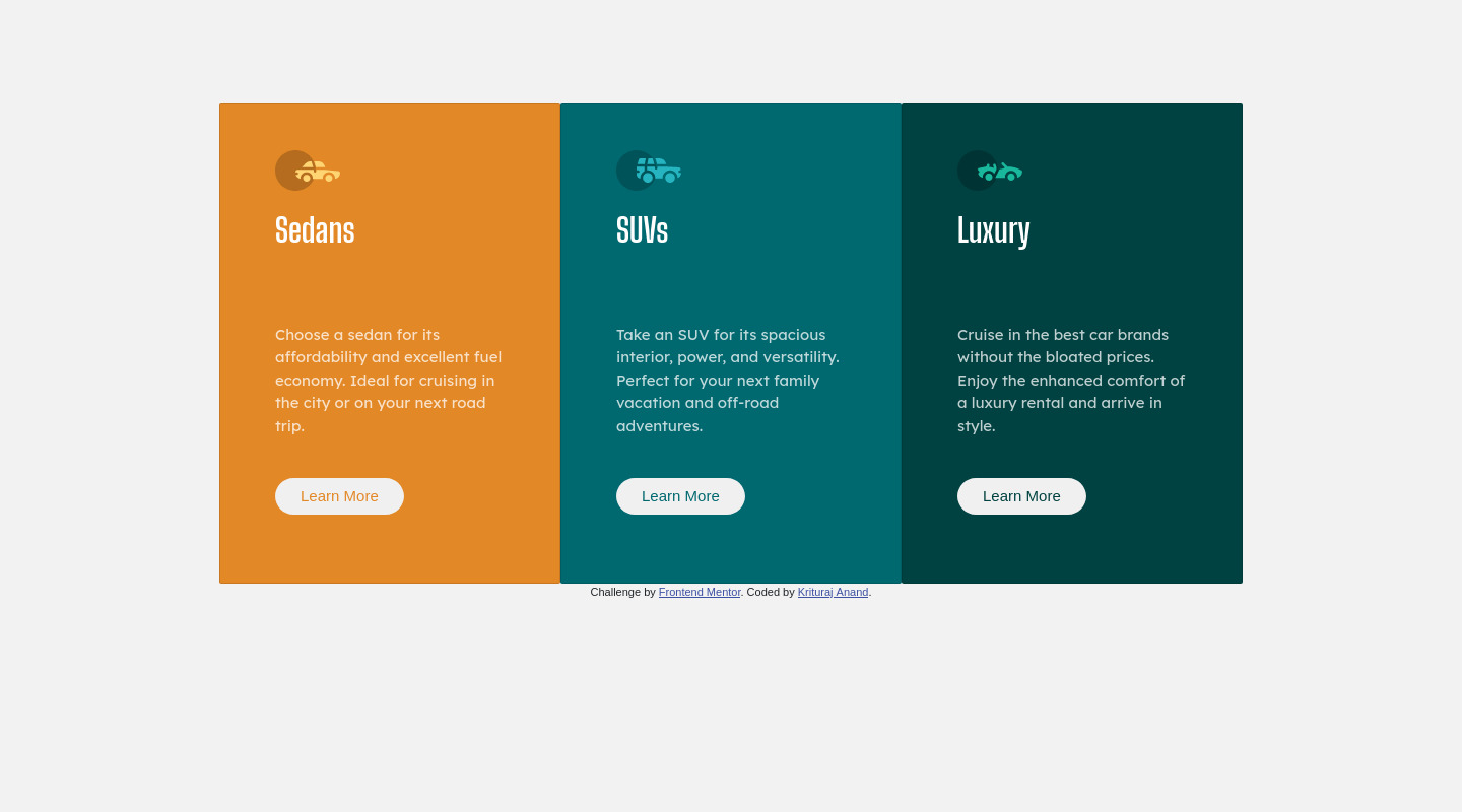 Frontend Mentor | Bootstrap Grid coding challenge solution
