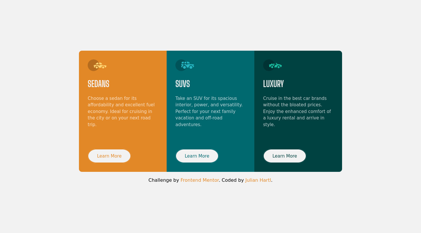 Frontend Mentor | Responsive Column Preview Card using css flexbox and ...