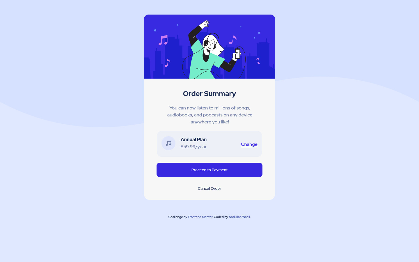 Frontend Mentor | html css flex content coding challenge solution