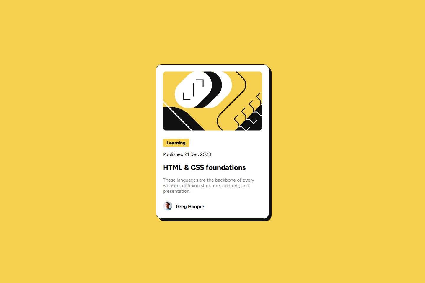 Frontend Mentor | Preview card using html&css coding challenge solution