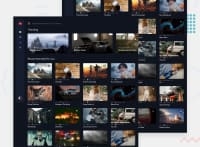 Desktop design screenshot for the Entertainment web app coding challenge