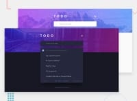 Desktop design screenshot for the Todo app coding challenge