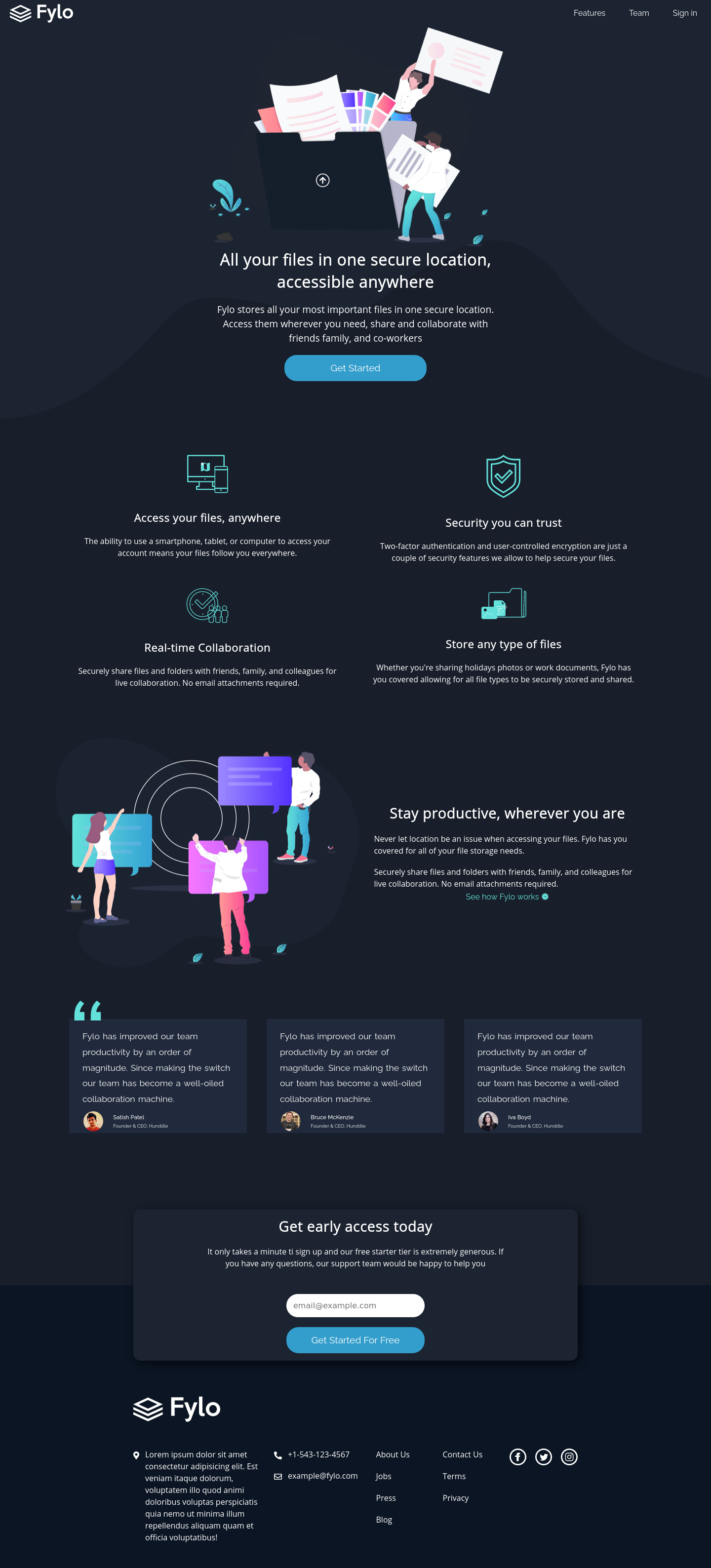 Frontend Mentor | Mobile first responsive site using HTML, CSS ...